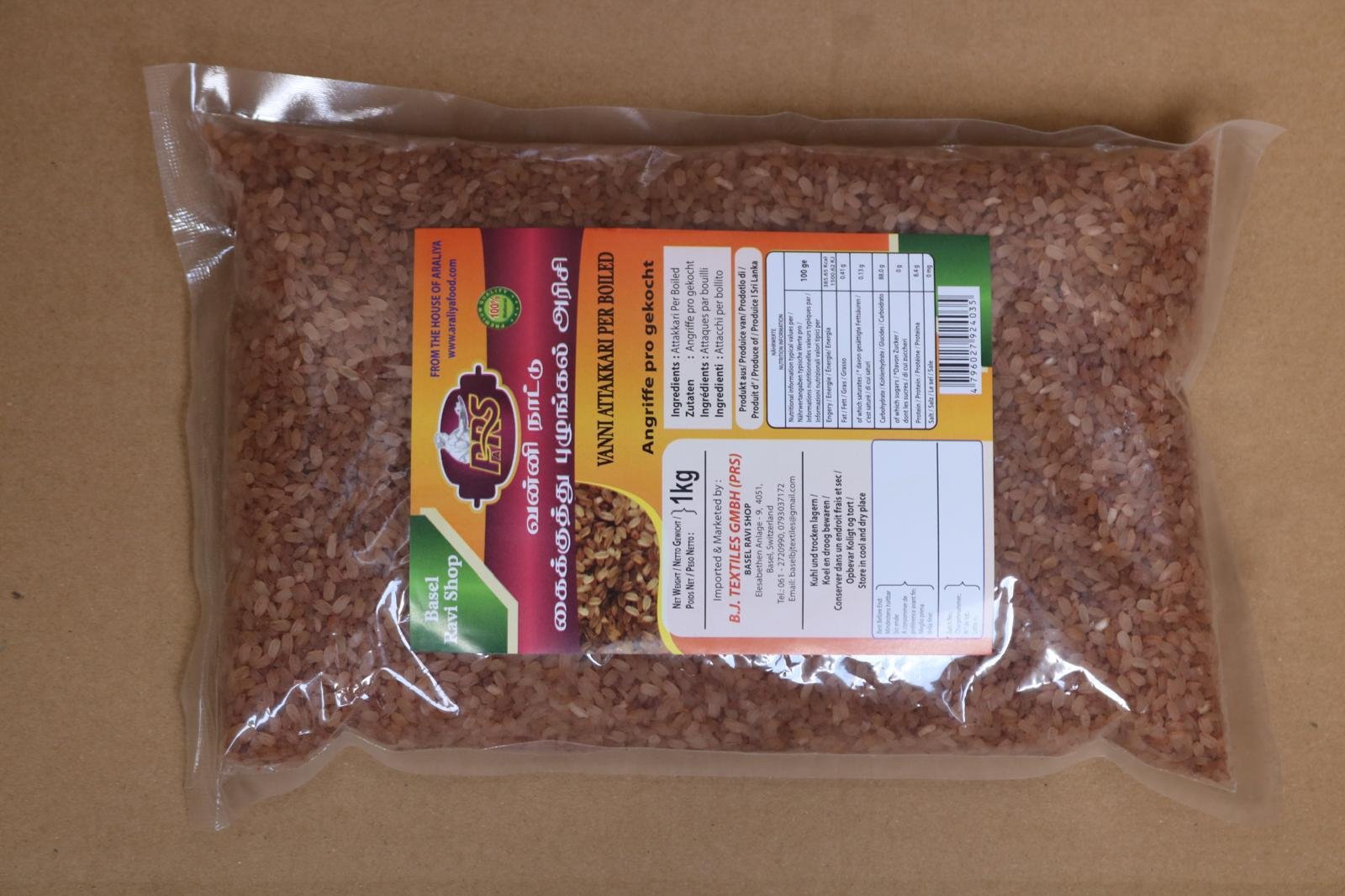 Vanni Aattakaari Per boiled rice 1Kg